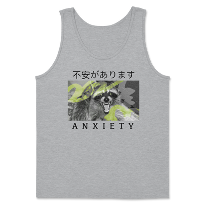 Heavy Blend Tank Top Anxiety in Sports Grey
