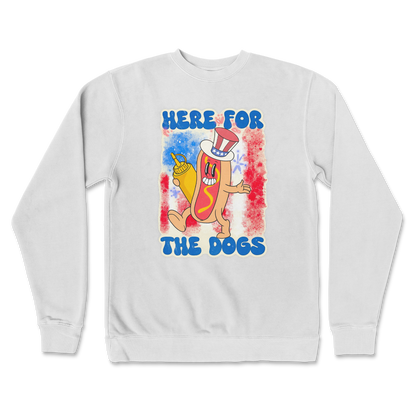 Independent Clothing Co. Crew Neck Hot Dog in White