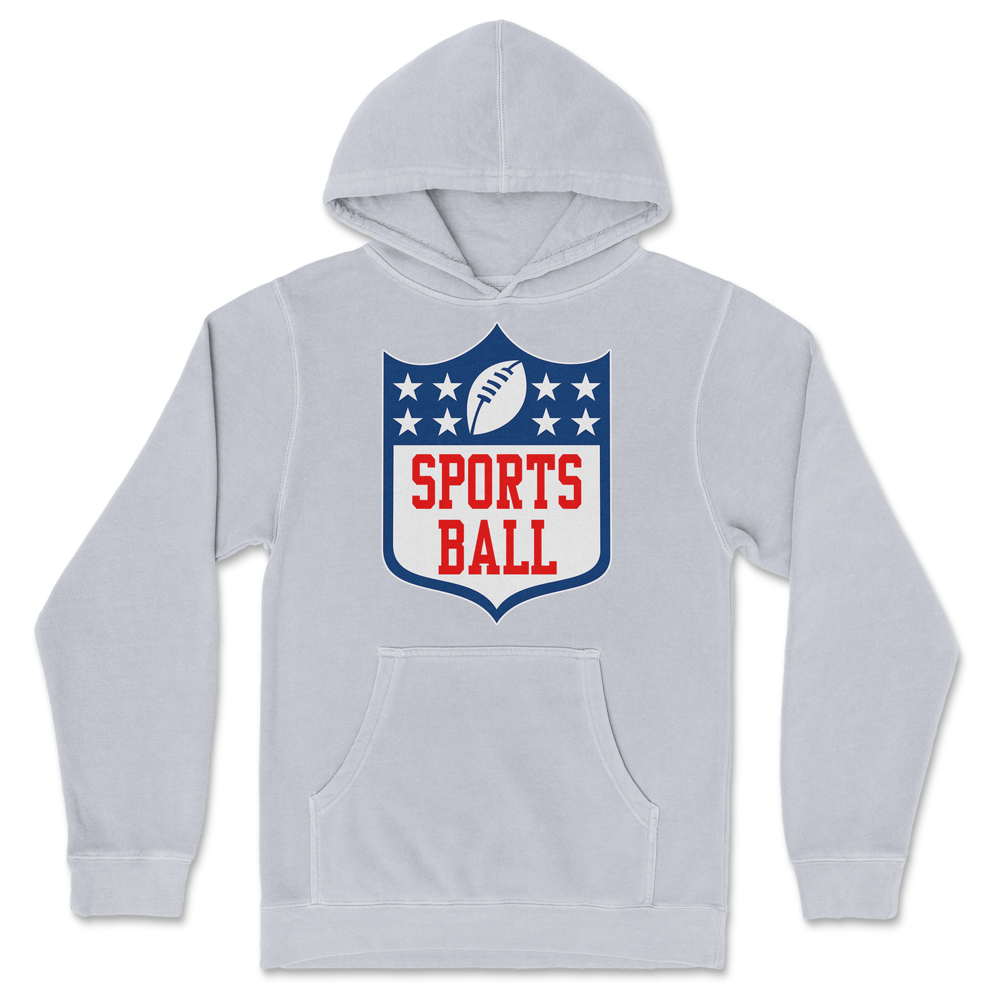 Independent Clothing Co. Hoodie Sports Ball in GreyHeather