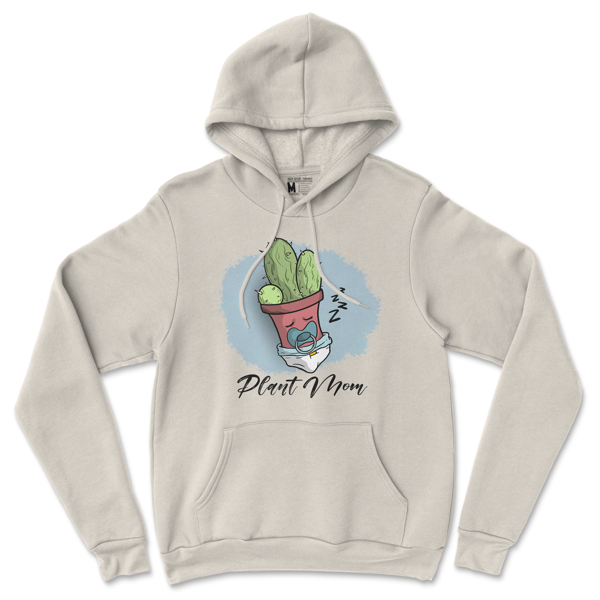 Gildan SoftStyle Hoodie Plant Mom 2 in Sand