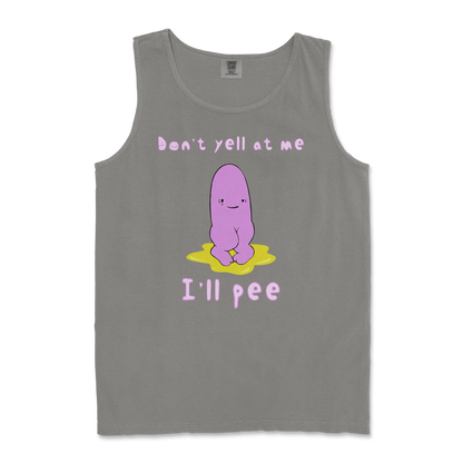 Comfort Colors Tank Top Dont Yell 2 in Grey