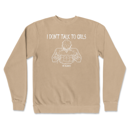 Independent Clothing Co. Crew Neck Gym Shirt in Sandstone