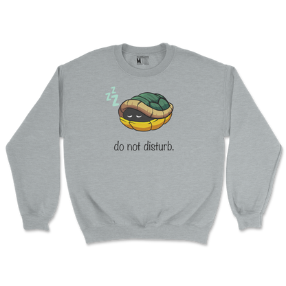 Gildan SoftStyle Crew Neck Sleepin Turtle in Sports Grey