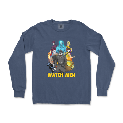 Comfort Colors Long Sleeve Watch Men in Midnight