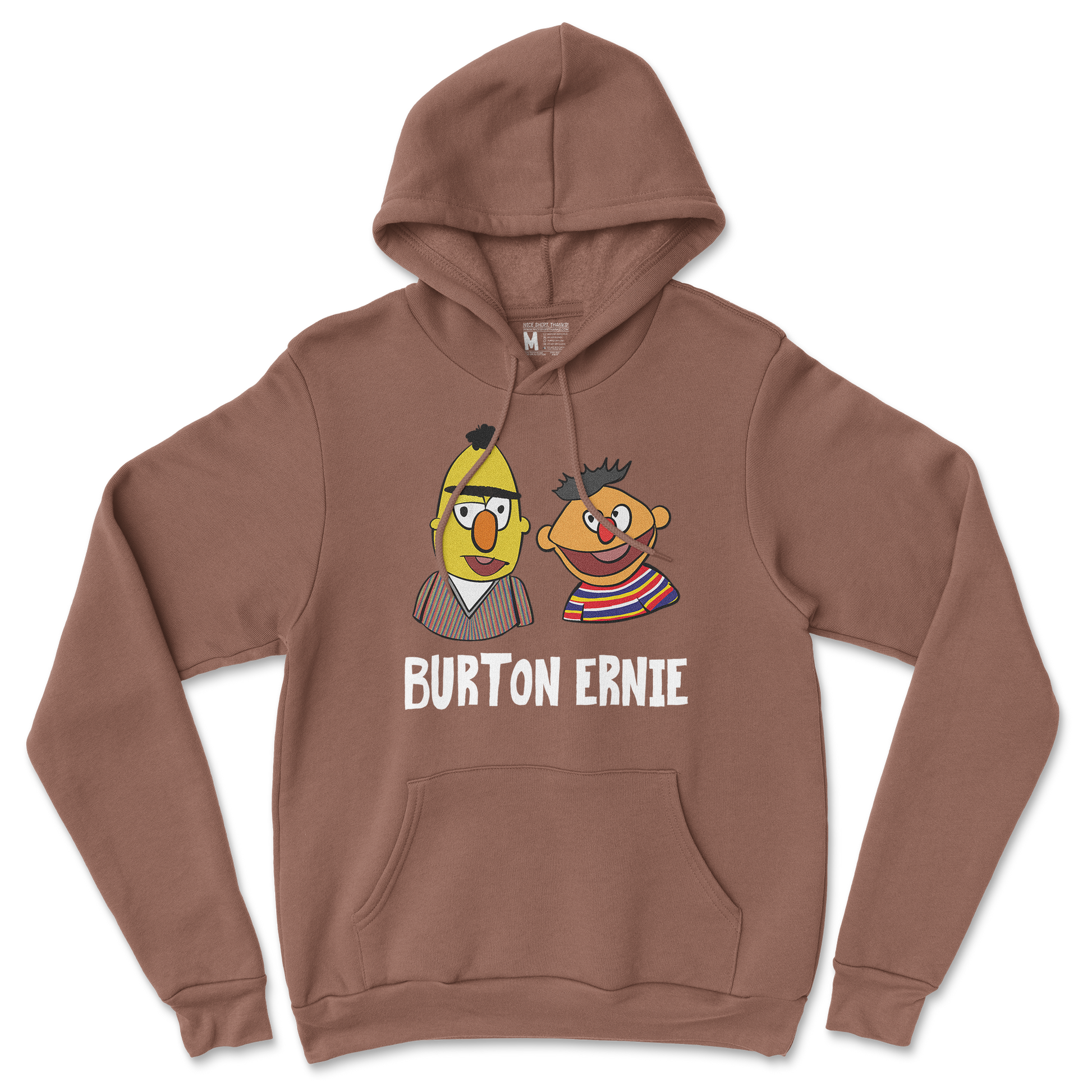 Gildan SoftStyle Hoodie Burton Ernie in Cocoa