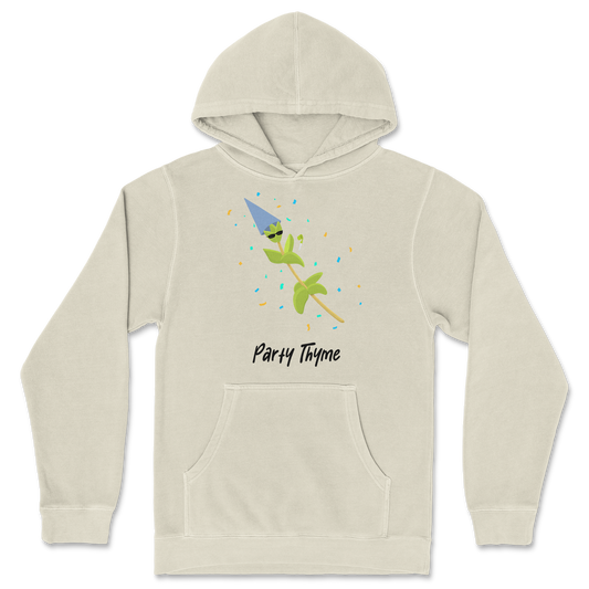 Independent Clothing Co. Hoodie Party Thyme in Ivory