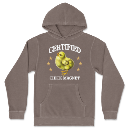 Independent Clothing Co. Hoodie Chick Magnet in Clay