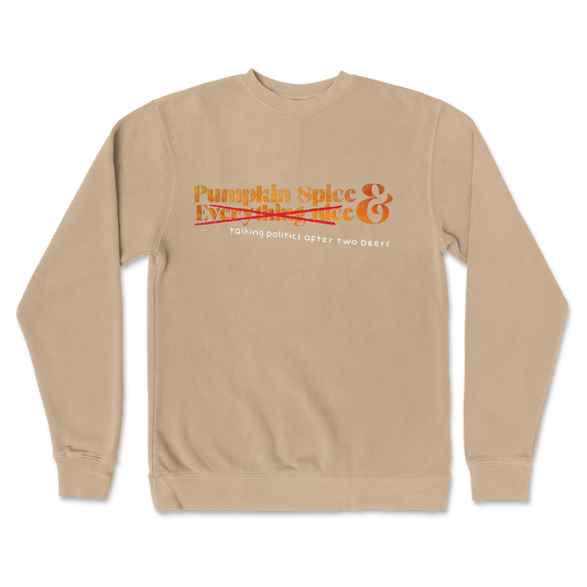 Independent Clothing Co. Crew Neck Pumpkin Spice  in Sandstone