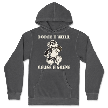 Independent Clothing Co. Hoodie Cause A Scene  in Black