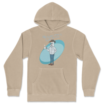 Independent Clothing Co. Hoodie My Kids Wont Talk To Me in Sandstone