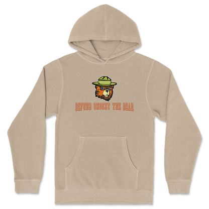 Independent Clothing Co. Hoodie Defund Smokey Bear in Sandstone