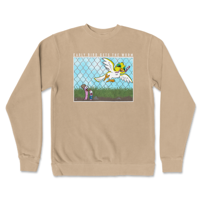 Independent Clothing Co. Crew Neck Early Bird in Sandstone