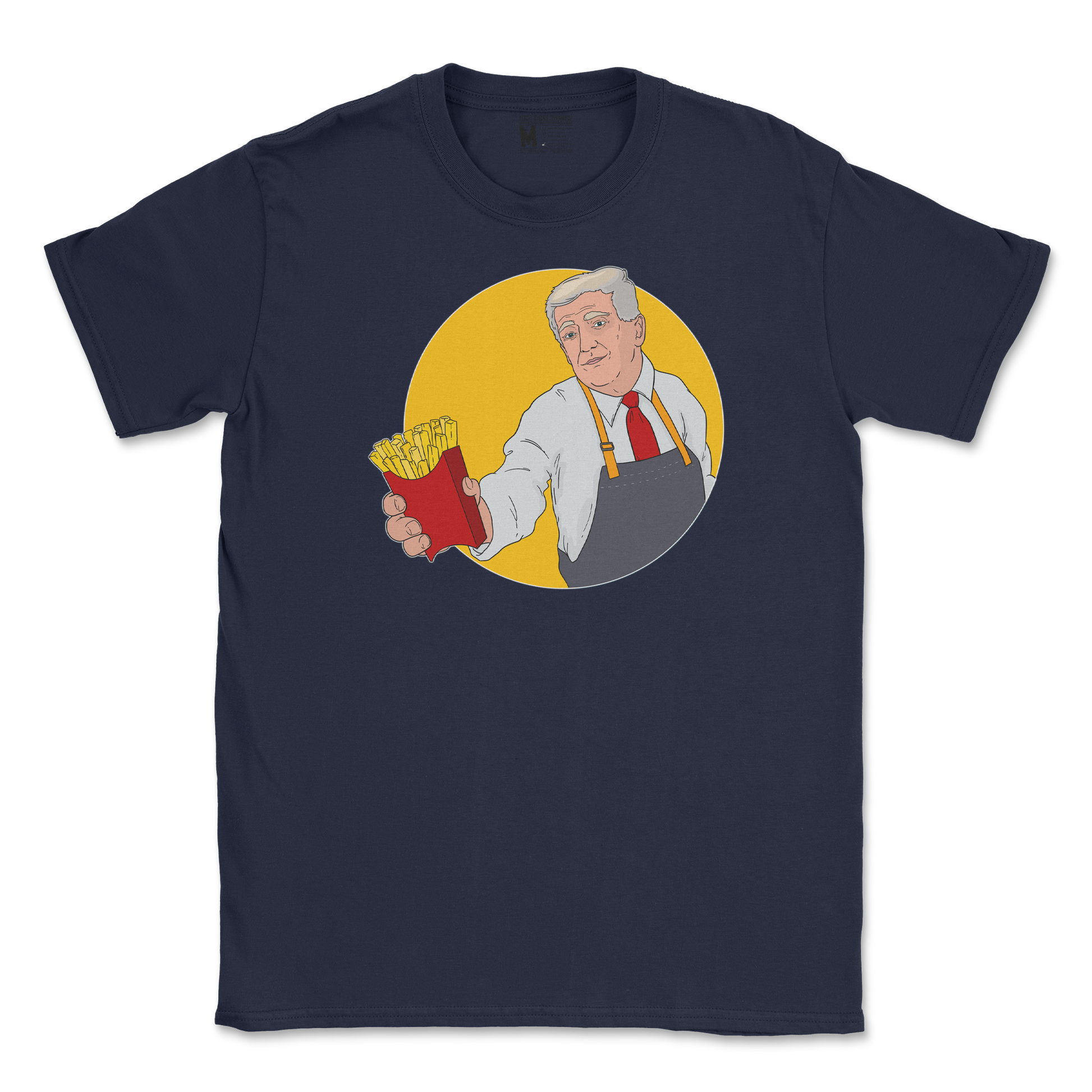 Gildan SoftStyle T-Shirt McTrump  in Navy