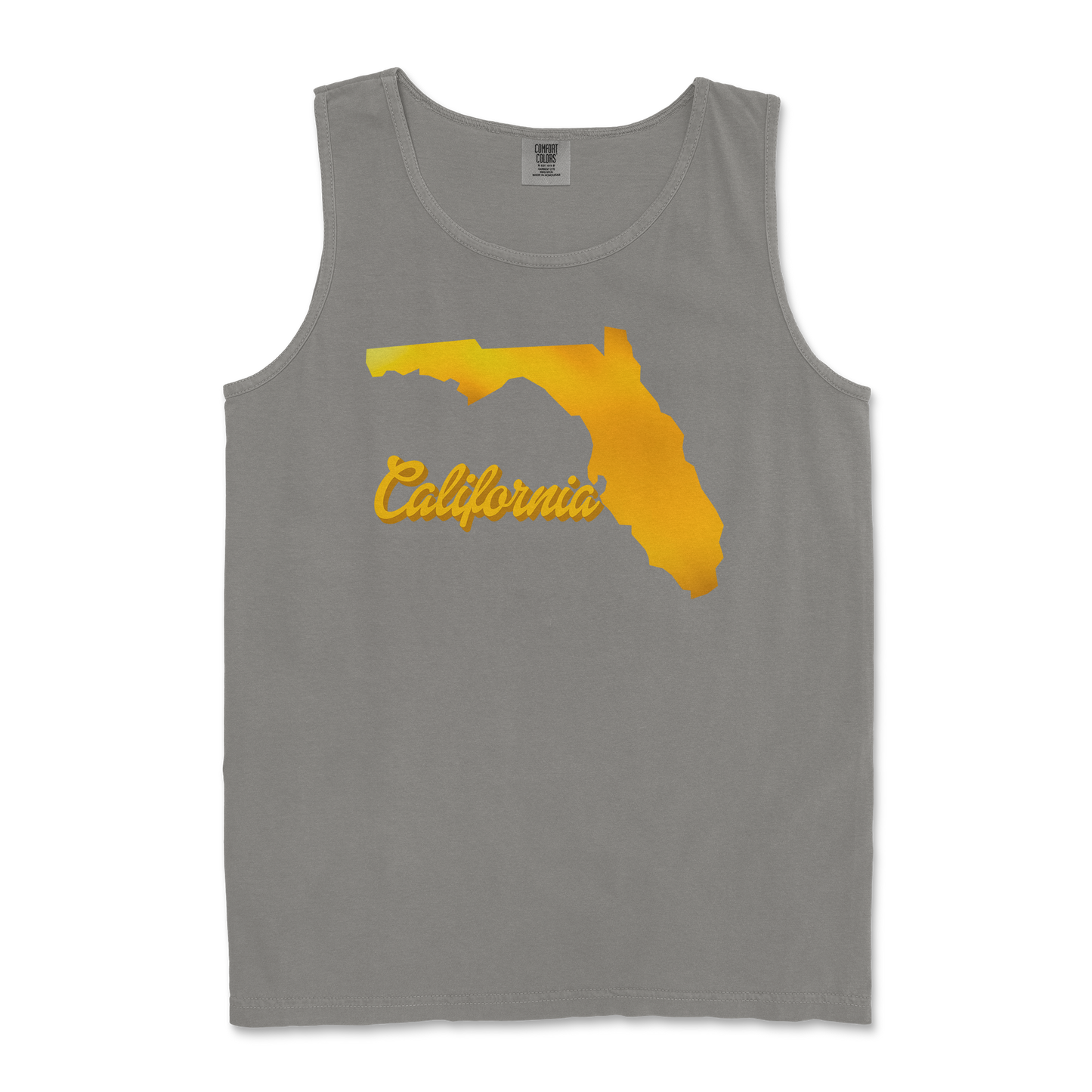 Comfort Colors Tank Top California in Grey