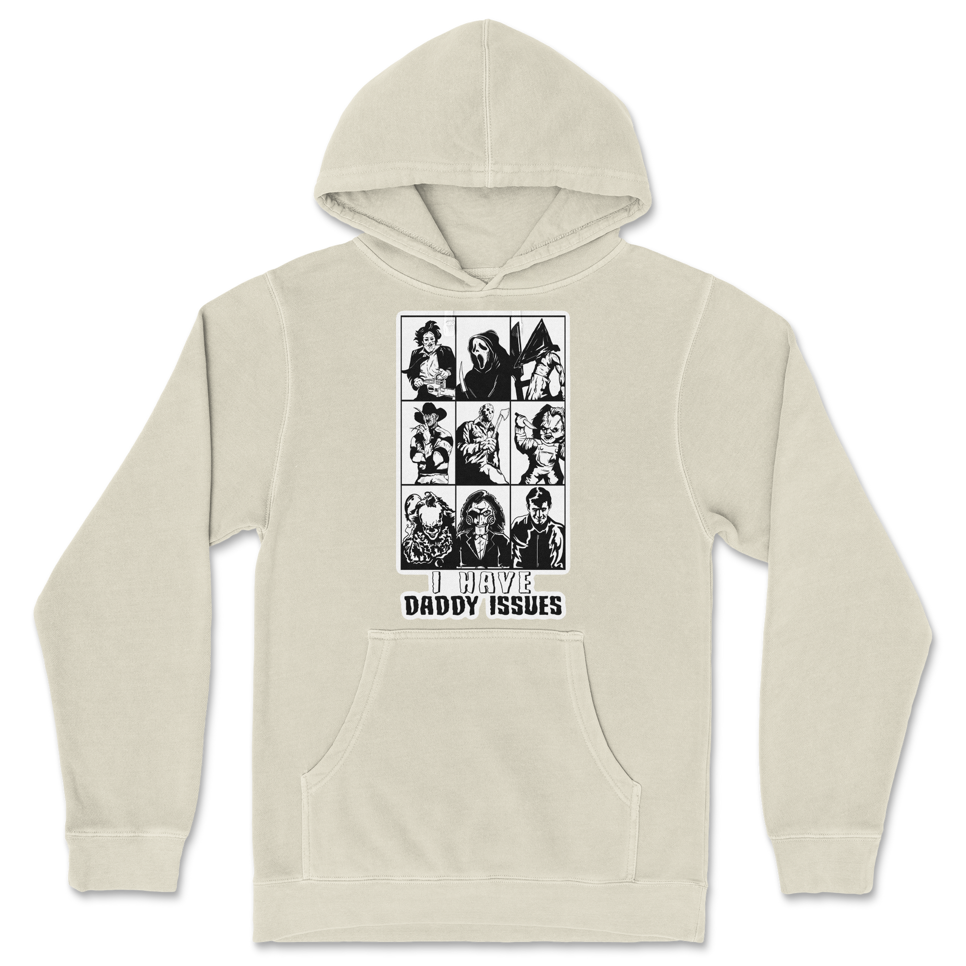 Independent Clothing Co. Hoodie Daddy Issues  in Ivory