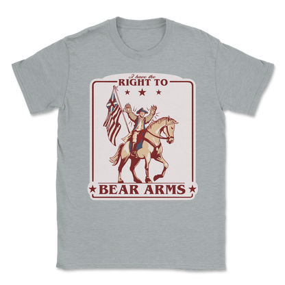 Heavy Blend T-Shirt Right to Bear Arms in Sports Grey