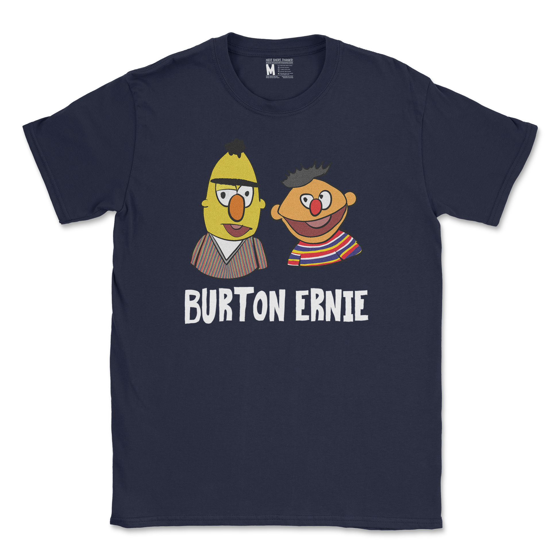 Gildan SoftStyle T-Shirt Burton Ernie in Navy