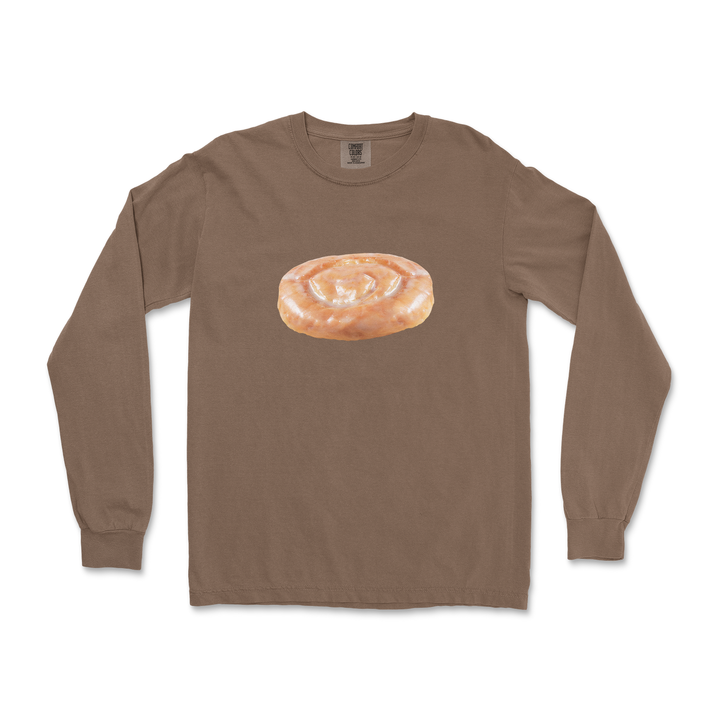 Comfort Colors Long Sleeve Honey Bun in Espresso