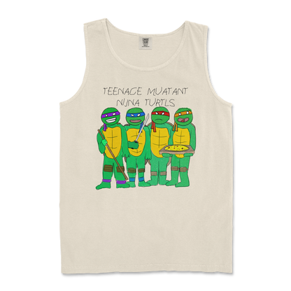 Comfort Colors Tank Top Ninja Turtles in Ivory