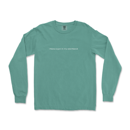 Comfort Colors Long Sleeve in LightGreen