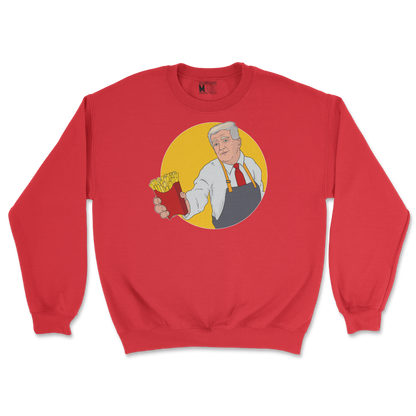 Gildan SoftStyle Crew Neck McTrump  in Red