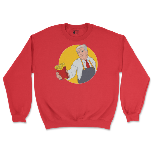 Gildan SoftStyle Crew Neck McTrump  in Red