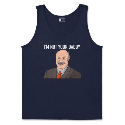 Gildan SoftStyle Tank Top Daddy Phil in Navy