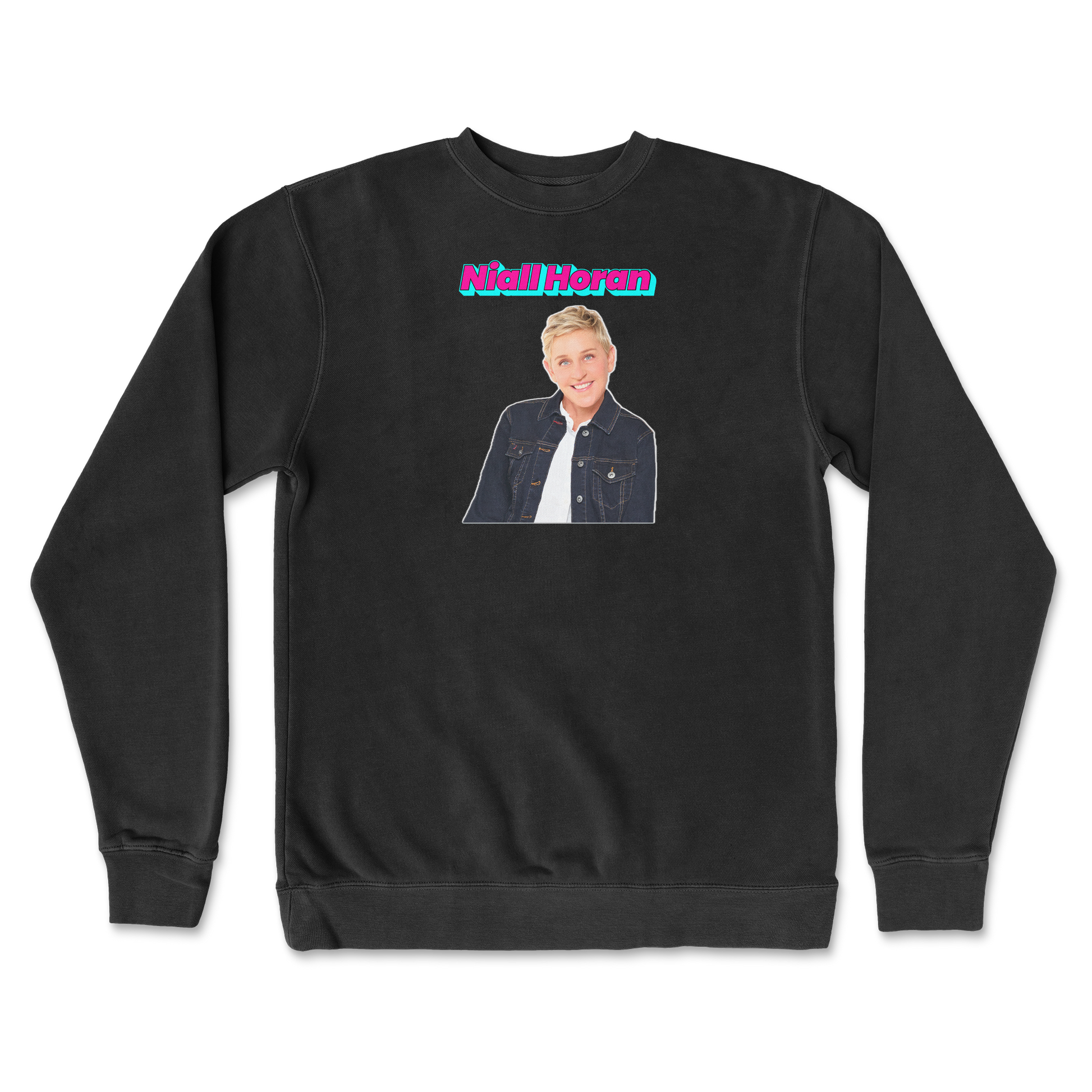 Independent Clothing Co. Crew Neck Niall Horan in Black