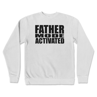 Independent Clothing Co. Crew Neck Father Mode Activated in White