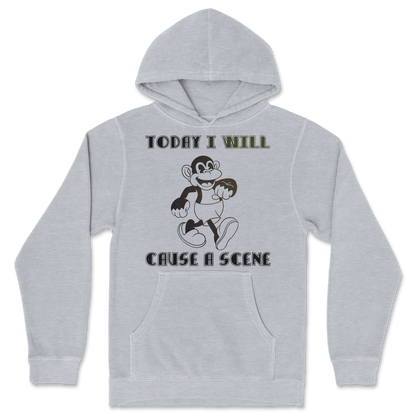 Independent Clothing Co. Hoodie Cause A Scene  in Grey-Heather
