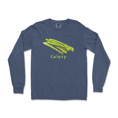 Comfort Colors Long Sleeve Celery in Midnight