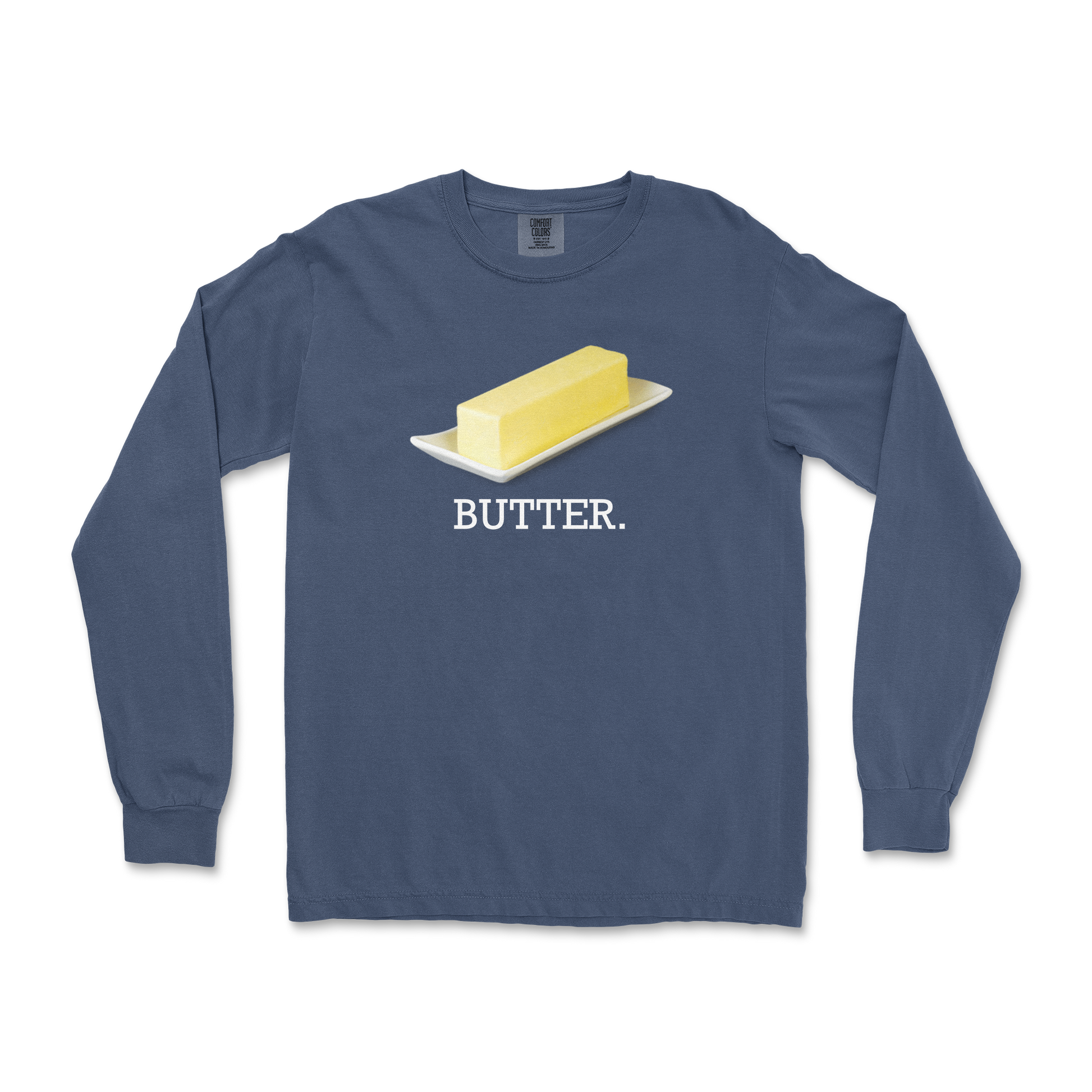 Comfort Colors Long Sleeve Butter in Midnight