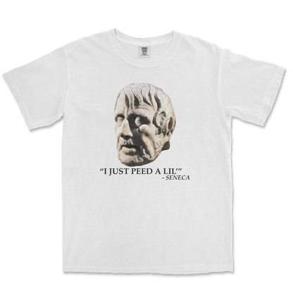 Comfort Colors T-Shirt Seneca Pee in White