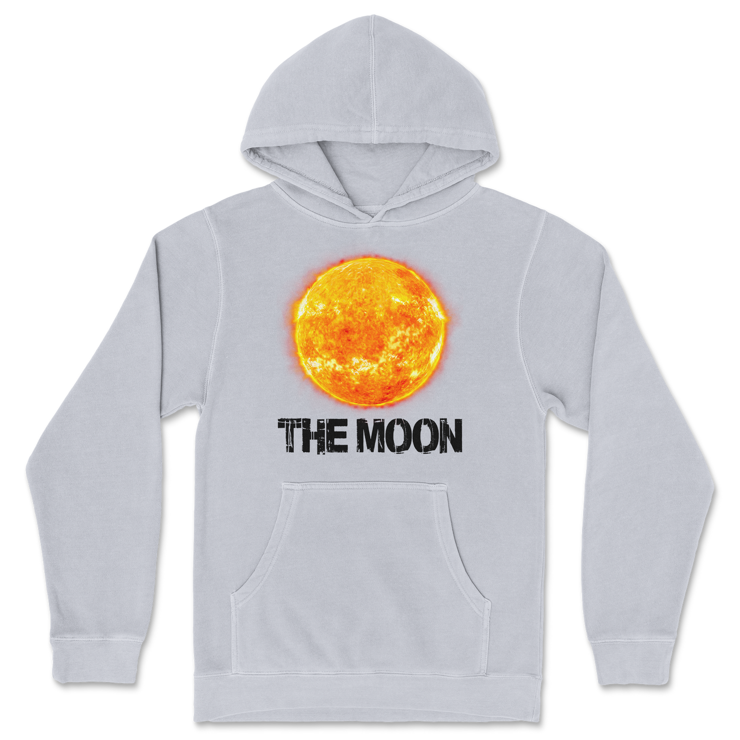 Independent Clothing Co. Hoodie the moon in GreyHeather