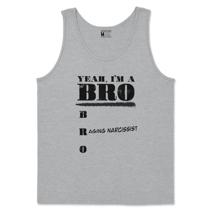 Gildan SoftStyle Tank Top Im Your Bro in Sports Grey