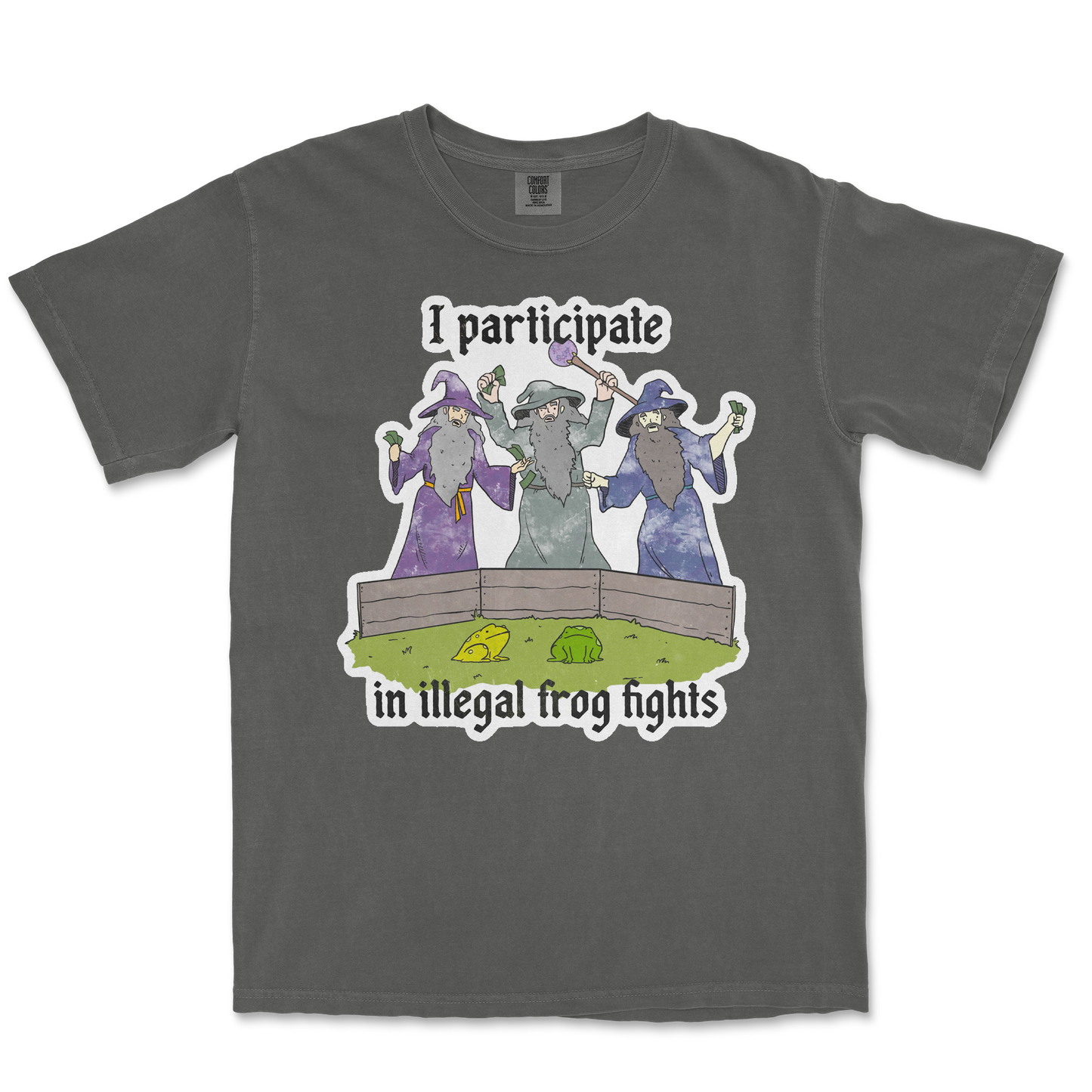 Comfort Colors T-Shirt Wizard Activities  in Pepper