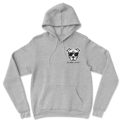 The Nice Shirt Hoodie Pee Where You Want  in Grey-Heather