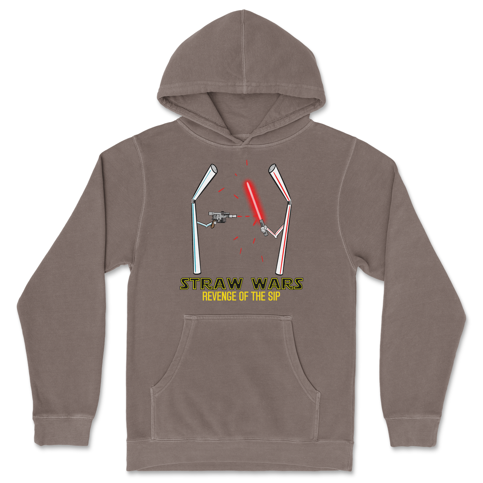 Independent Clothing Co. Hoodie Straw Wars in Clay