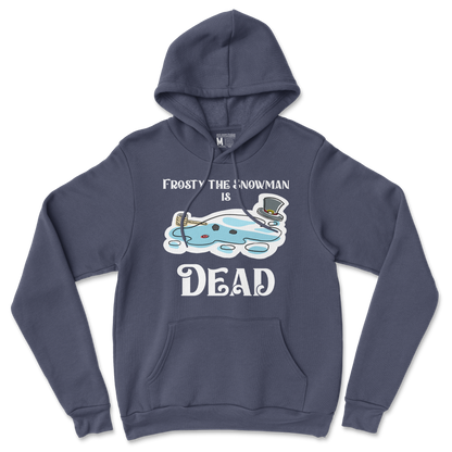 Gildan SoftStyle Hoodie Frosty is Dead  in Navy