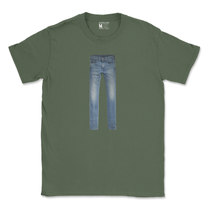 Gildan SoftStyle T-Shirt Pants in Military Green