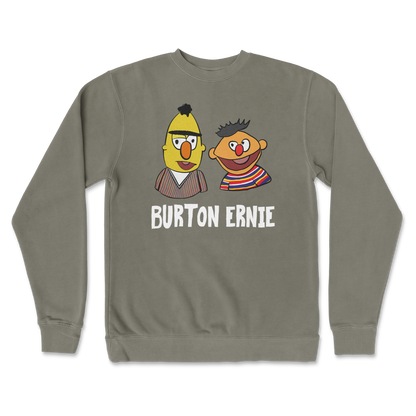 Independent Clothing Co. Crew Neck Burton Ernie in Army