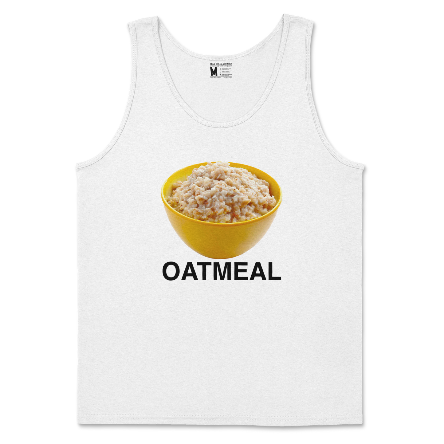 Gildan SoftStyle Tank Top Oatmeal in White