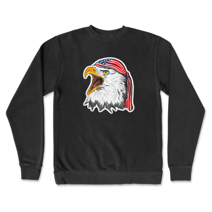Independent Clothing Co. Crew Neck Freedom Eagle in Black