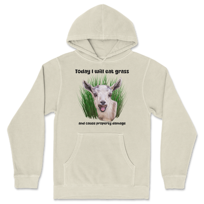 Independent Clothing Co. Hoodie Crazy Goat  in Ivory