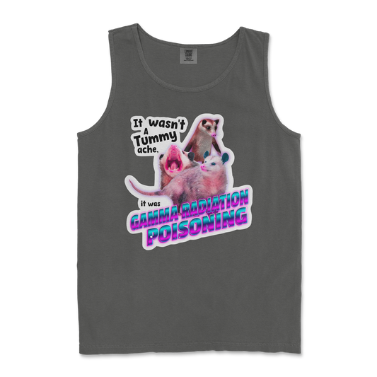 Comfort Colors Tank Top Possum Radiation  in Pepper