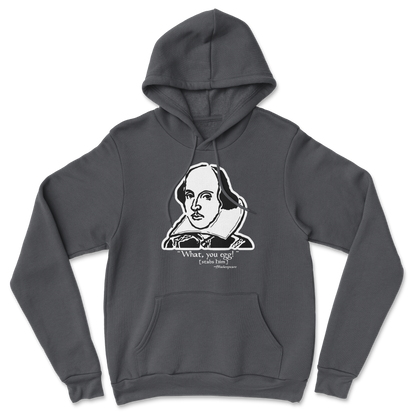 The Nice Shirt Hoodie Shakespeare Quote  in Black