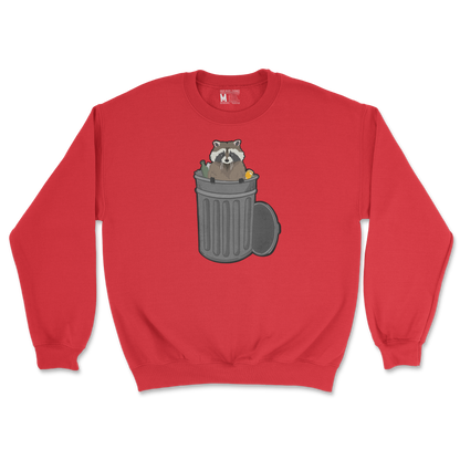 Gildan SoftStyle Crew Neck Trash Panda Enthusiast in Red