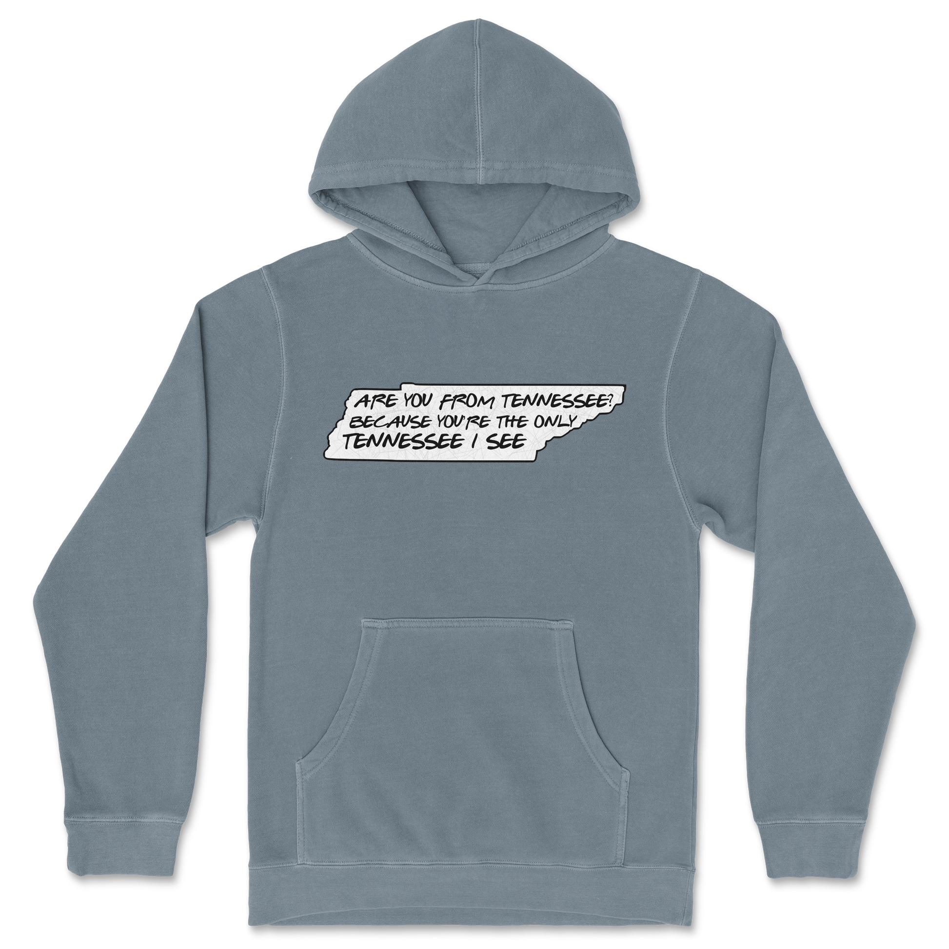 Independent Clothing Co. Hoodie Tennessee in BlueMagic