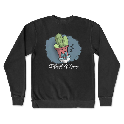 Independent Clothing Co. Crew Neck Plant Mom 2 in Black