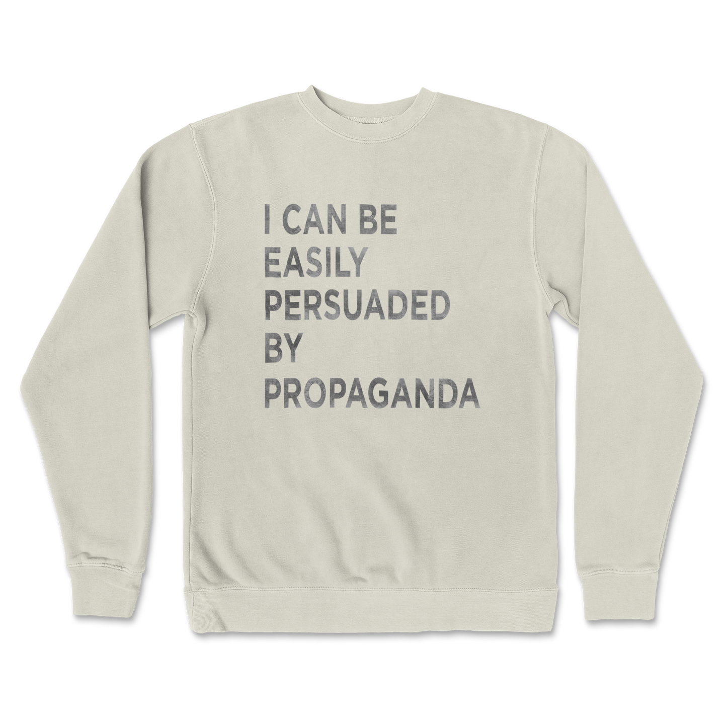 Independent Clothing Co. Crew Neck Propaganda in Bone